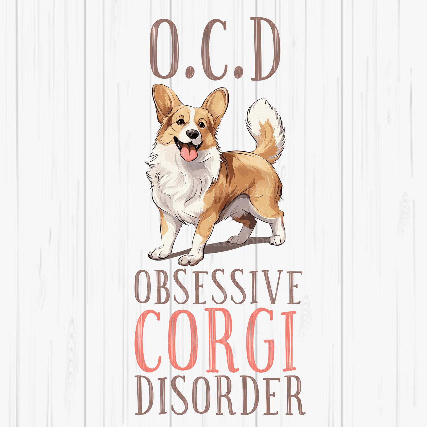 Pet Obsessive Corgi Disorder Metal Sign - Made in USA