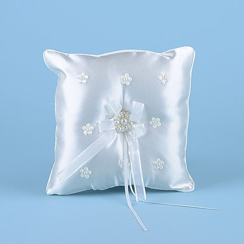 Ring Bearer Pillow Ivory ( 7 Inch x 7 Inch ) - 5810I BBCrafts.com