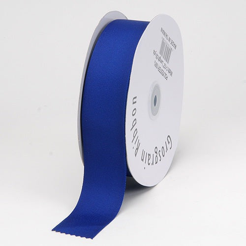 Royal - Grosgrain Ribbon Solid Color - ( 1/4 Inch | 50 Yards ) BBCrafts.com