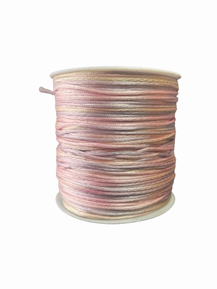 2mm Satin Rat Tail Cord Multi Color ( 2mm x 250 Yards ) - M75305