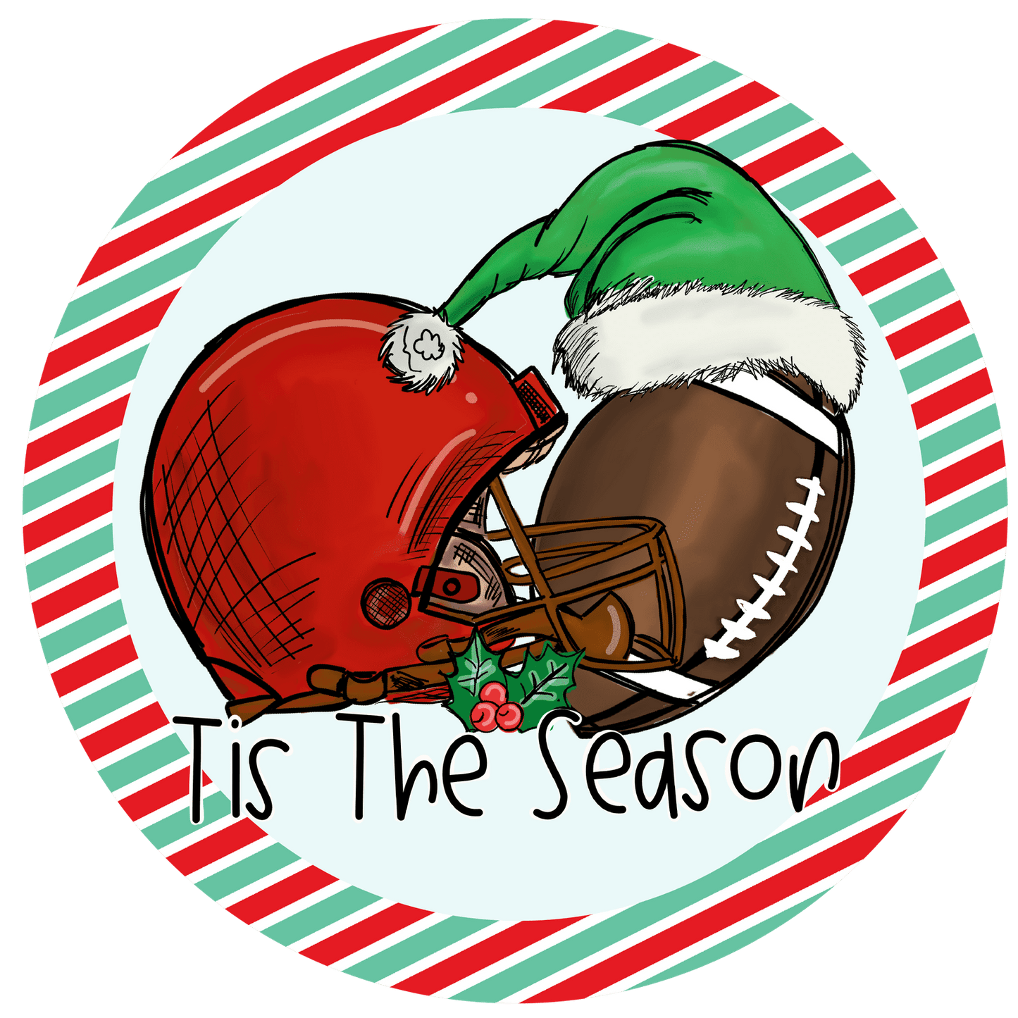 Sports Tis The Season S Metal / Vinyl Sign - Made in USA