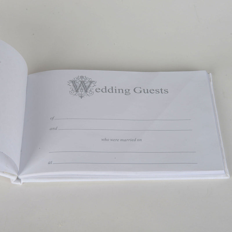 Wedding Guest Book Tan - 5668 BBCrafts.com
