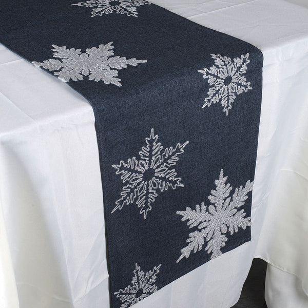 Winter Collection 13x90 Inch Table Runner W06 BBCrafts.com