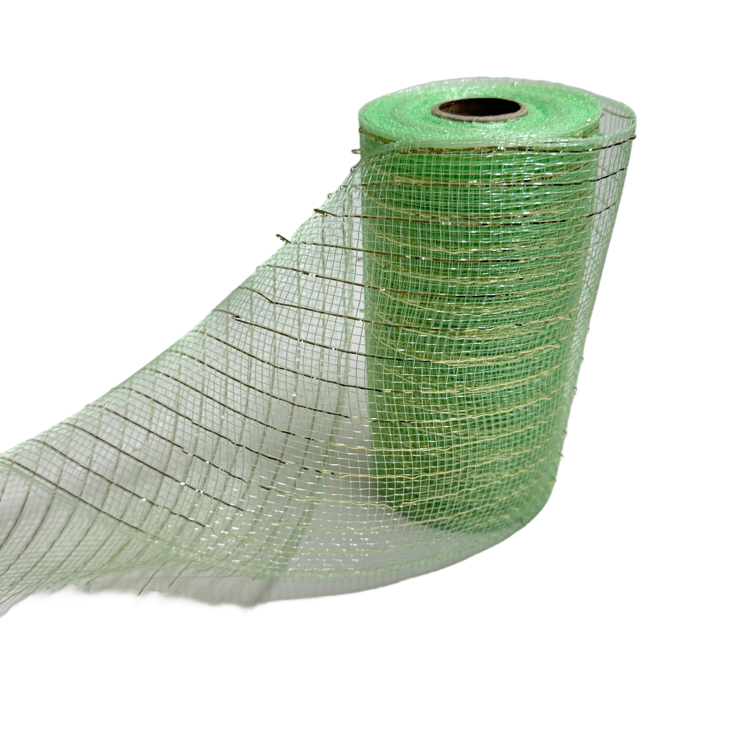 Mint Green Deco Mesh - ( 6 Inch x 10 Yards )