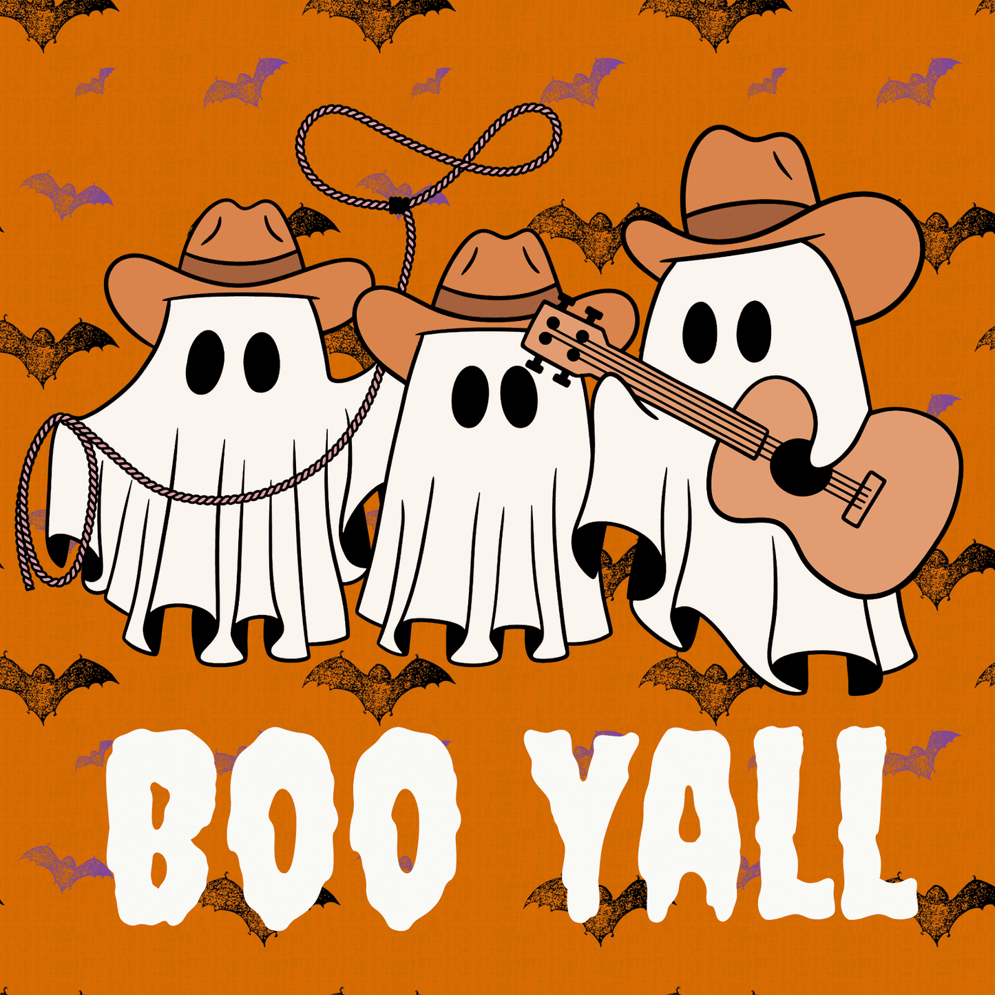 Boo Y'All Metal Sign - Made in USA