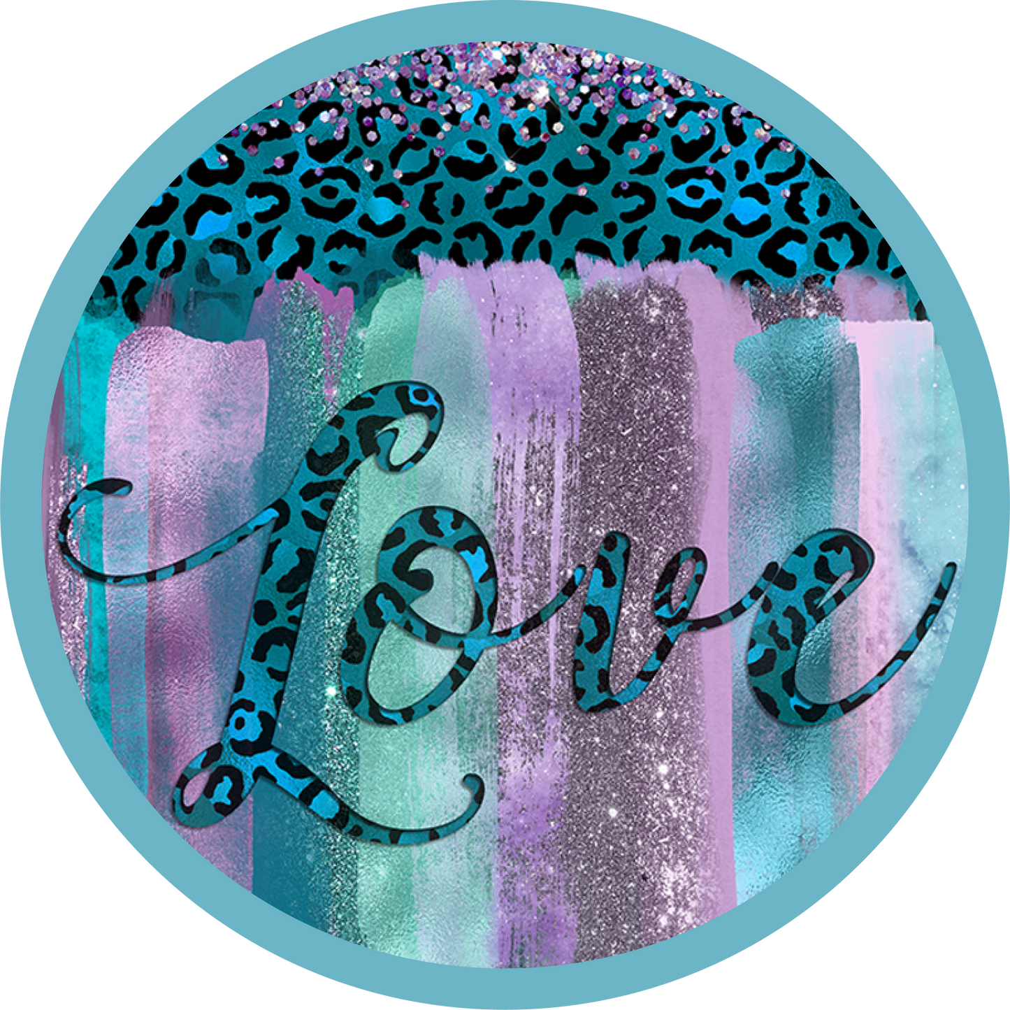 Valentine's Day Love Metal / Vinyl Sign - Made in USA