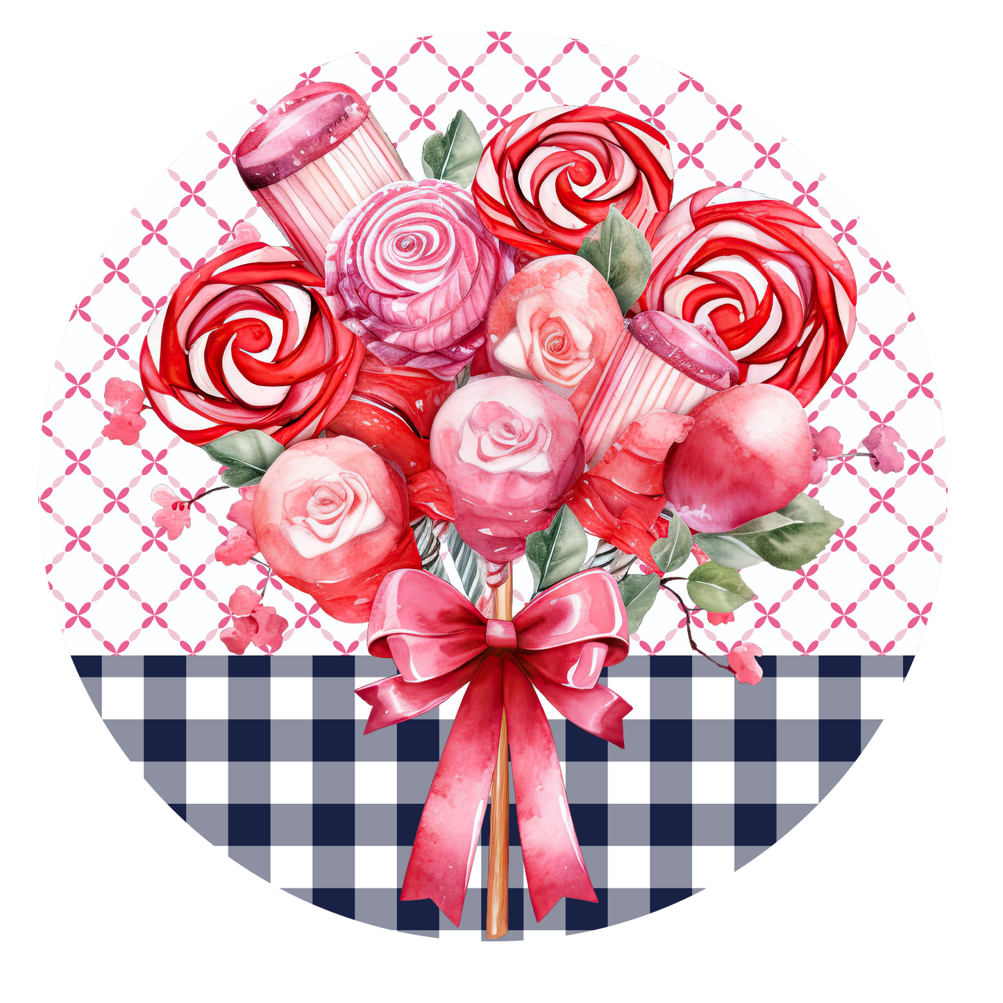 Valentine's Day Candy Metal / Vinyl Sign - Made in USA