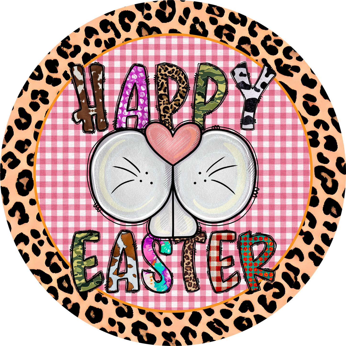 Happy Easter Metal / Vinyl Sign - Made in USA