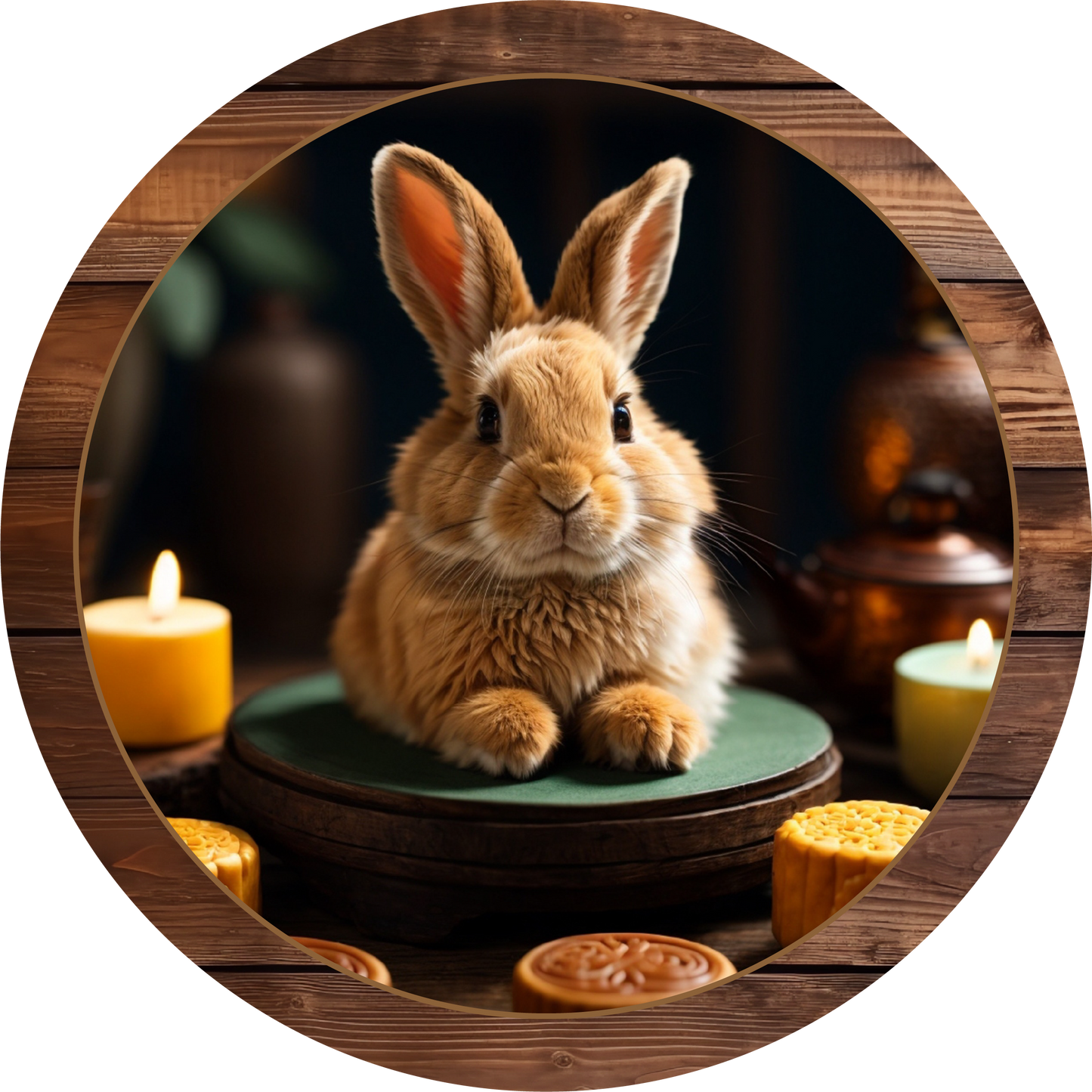 Easter Bunny Rabbit Metal / Vinyl Sign - Made in USA