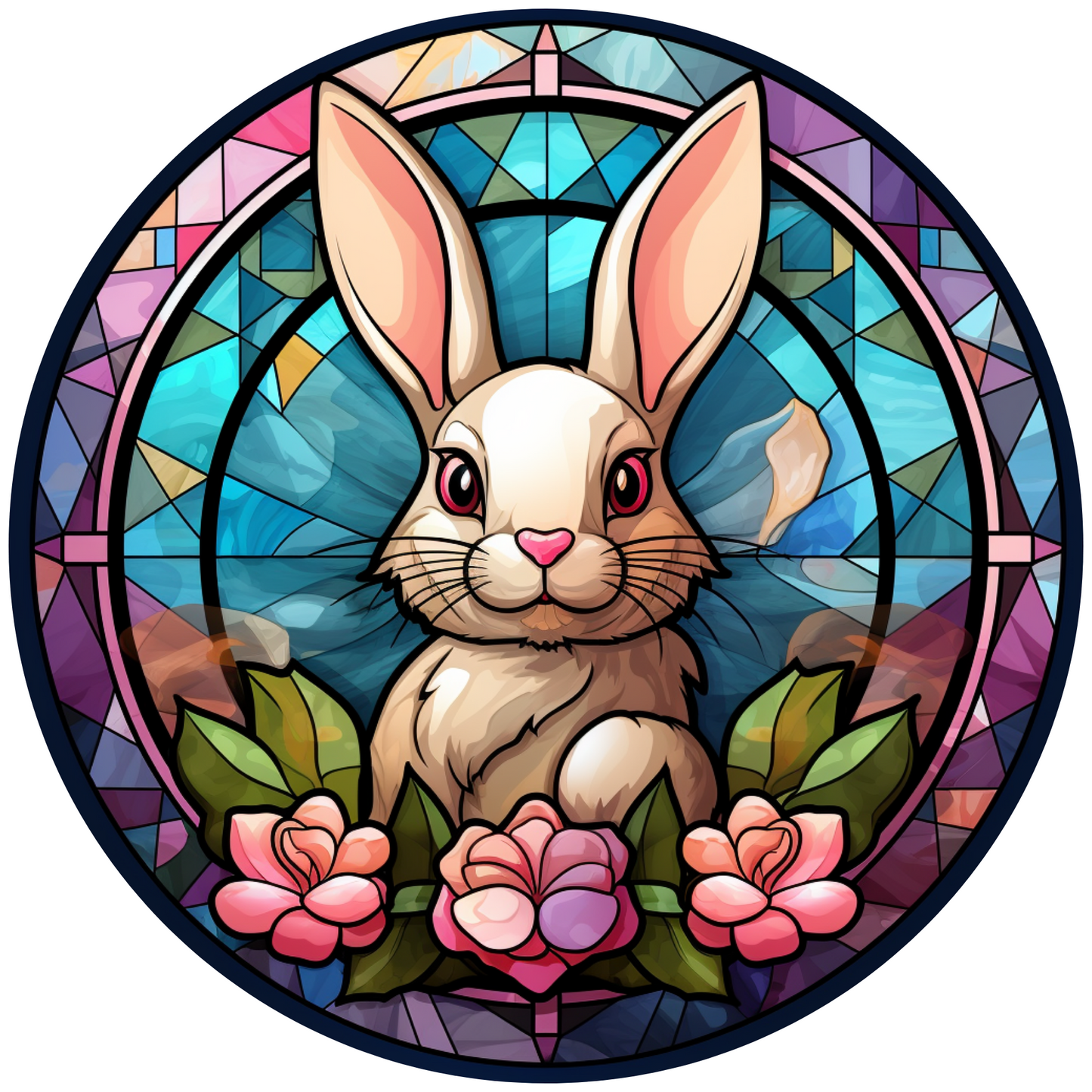 Bunny Rabbit Metal / Vinyl Sign - Made in USA