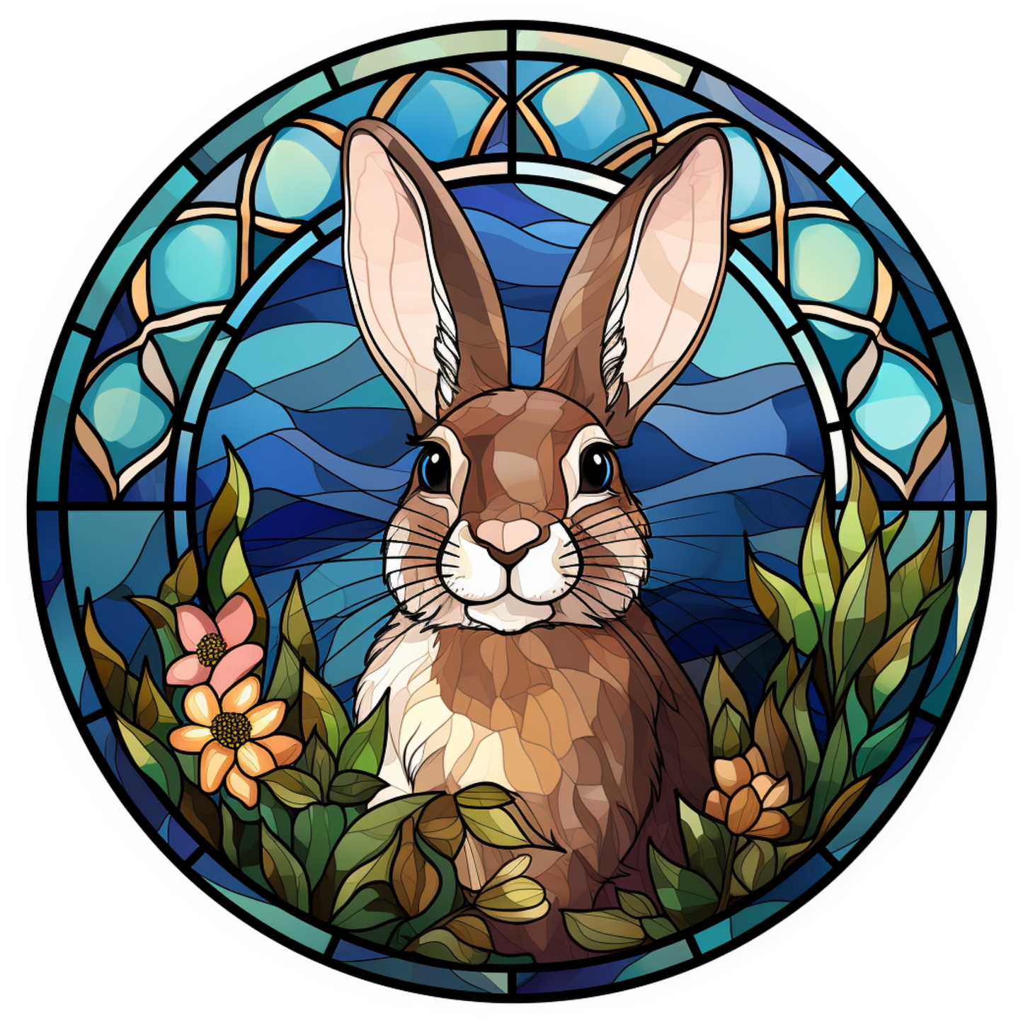 Bunny Rabbit Metal / Vinyl Sign - Made in USA