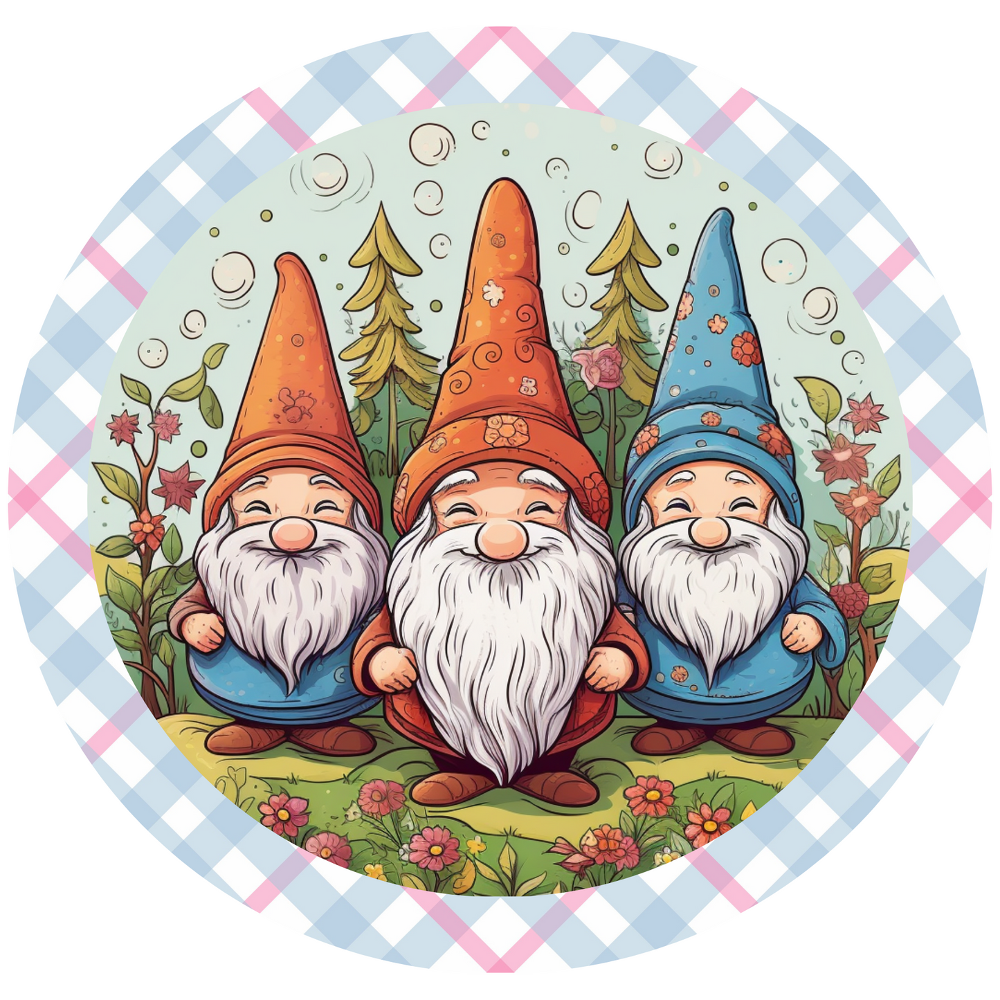 Gnome's Family Metal / Vinyl Sign - Made in USA