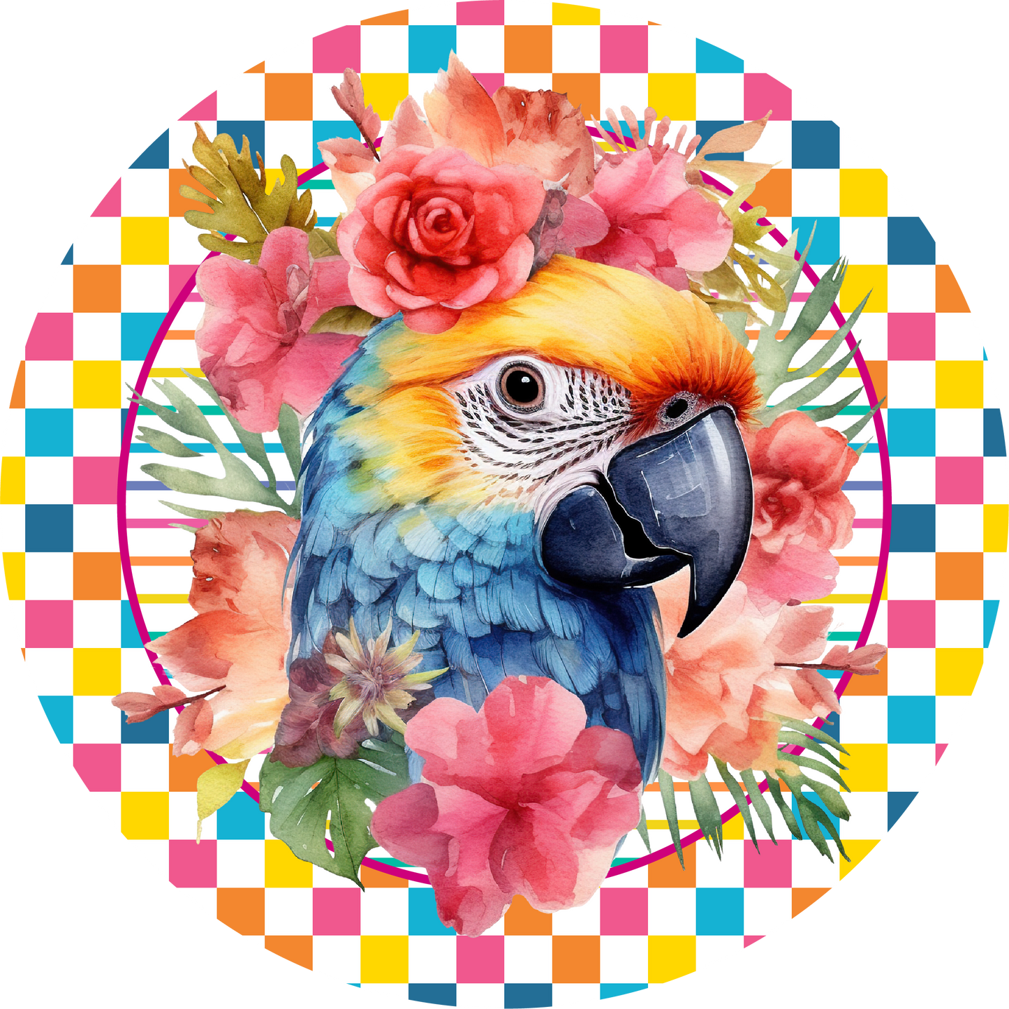 Parrot Metal / Vinyl Sign - Made in USA