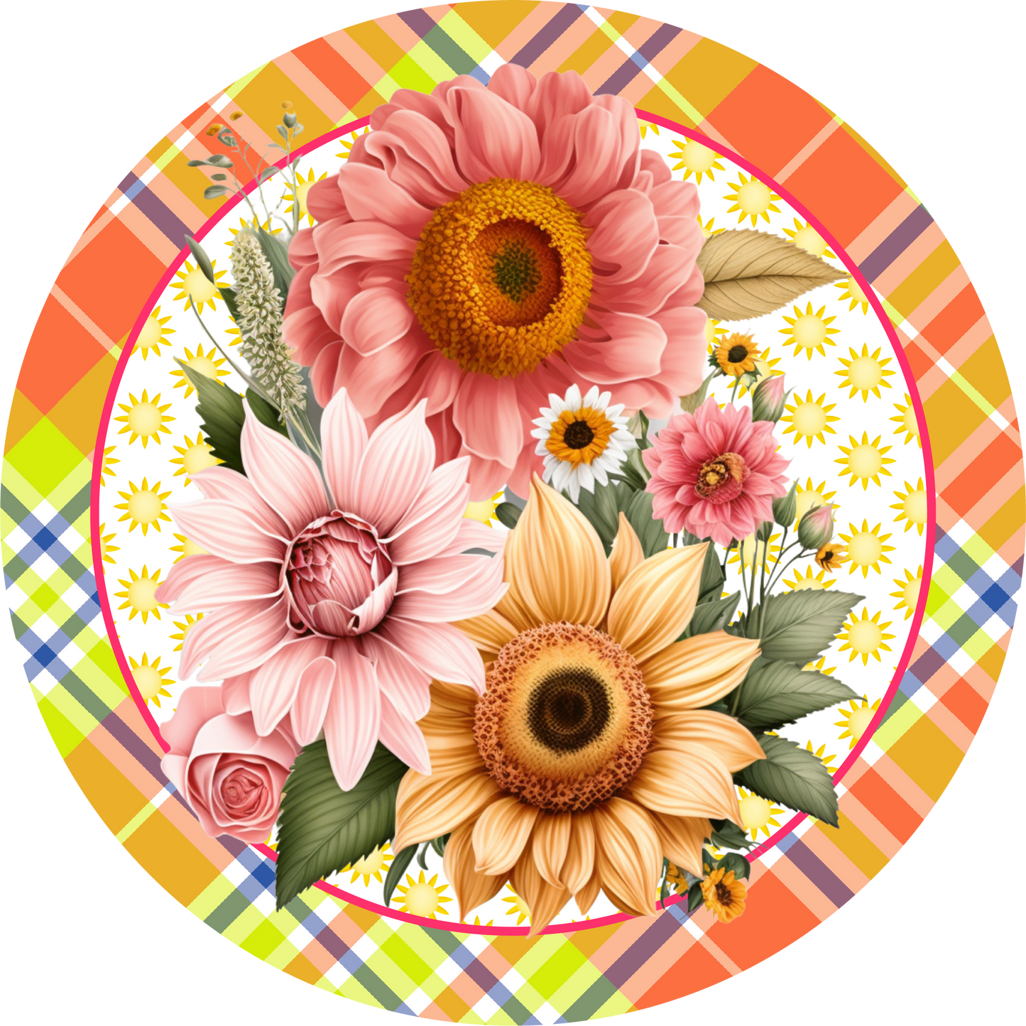 Flowers Metal / Vinyl Sign - Made in USA