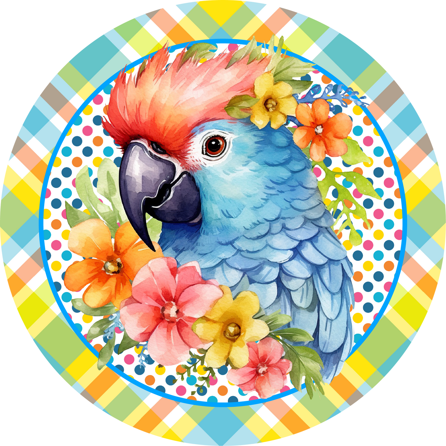 Parrot Metal / Vinyl Sign - Made in USA