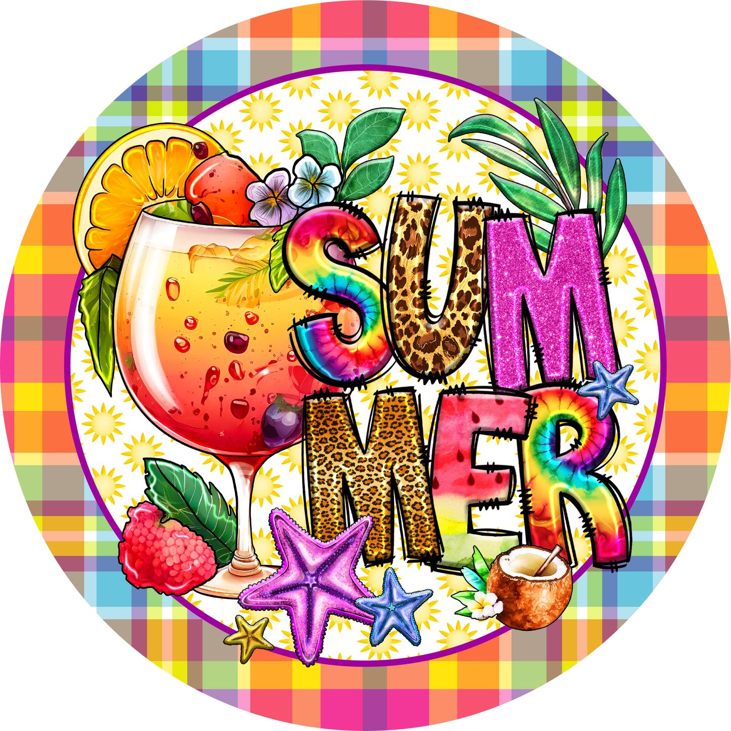 Summer Metal / Vinyl Sign - Made in USA