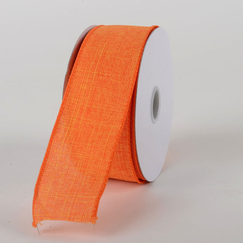 Bright Orange - Canvas Ribbon - W: 1-1/2 inch | L: 10 Yards