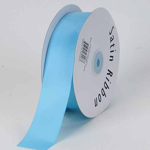 Light Blue - Satin Ribbon Single Face - 1-1/2 inch | 50 Yards