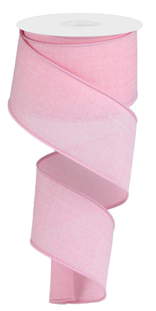 Light Pink - Royal Burlap Ribbon - 2-1/2 Inch x 10 Yards