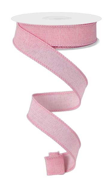 Light Pink - Royal Burlap Ribbon - 7/8 Inch x 10 Yards