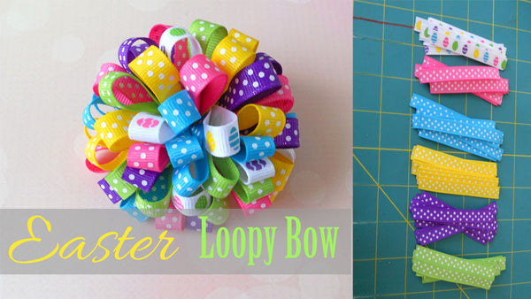 Crafting Delight: A Guide to Creating the Perfect Easter Loopy Bow
