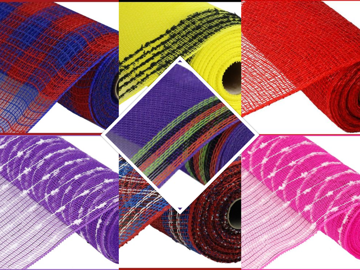 Buy Deco Mesh Stripe Up for Your Crafts Designs
