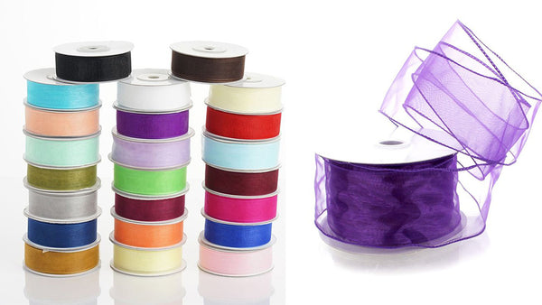 Crafts and Decor with Organza Ribbon