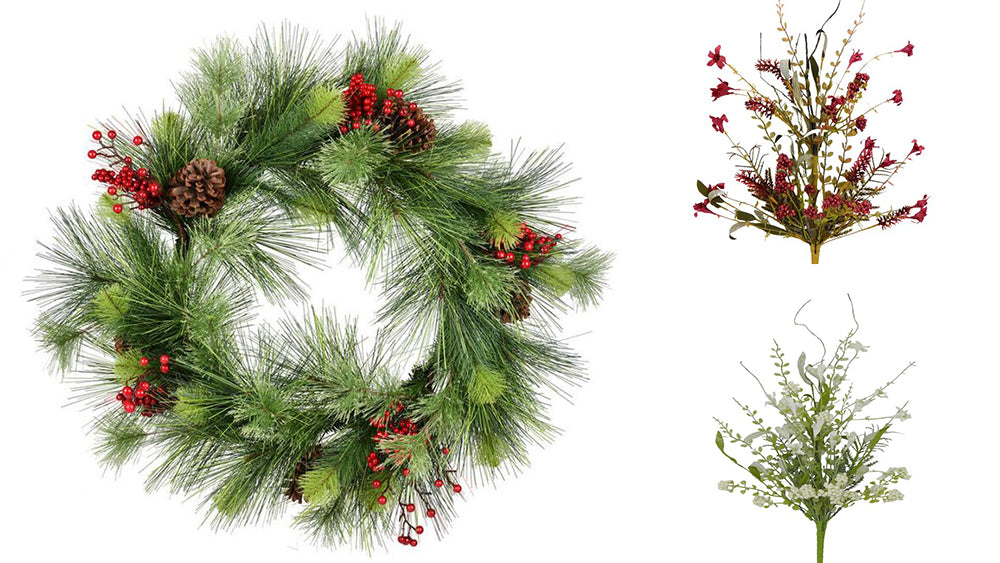 Crafting Elegance: Unleashing the Beauty of Floral Sprays & Picks in Wreath Forms