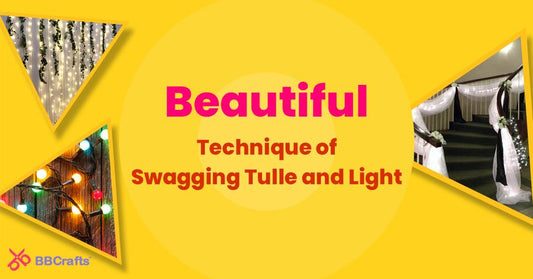 3 Amazing Ideas to Decorate with Tulle and Light BBCrafts.com