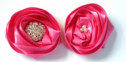 3 Simple Ways to Make Beautiful Ribbon Flowers for Any Decoration BBCrafts.com