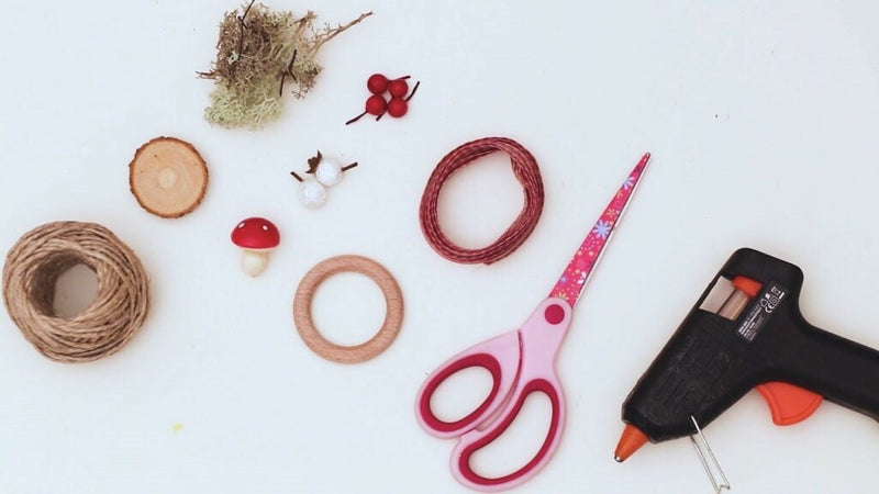 4 Steps to Make Your Own Whimsical Woodland Napkin Ring BBCrafts.com