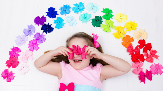 5 Gorgeous and Easy to Craft DIY Beautiful Little Hair Bows BBCrafts.com