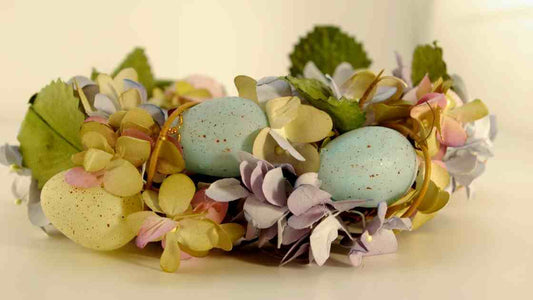 5 Pretty DIY Easter Wreaths to Enhance Your Front Door Look BBCrafts.com