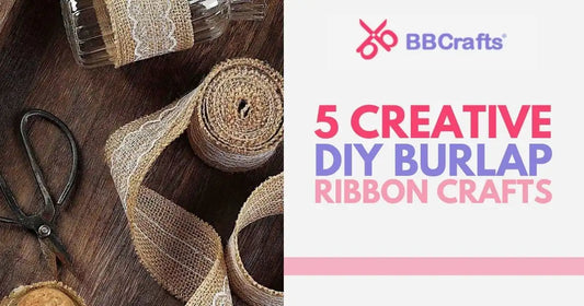 5 Creative DIY Burlap Ribbon Crafts