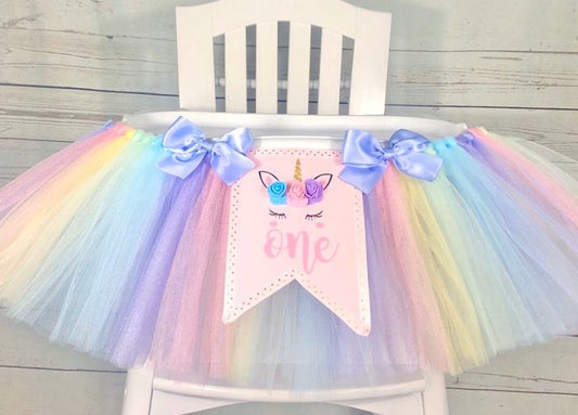 6 Steps to Make a No-Sew Highchair Tutu for Your Princess’s First Birthday Celebration BBCrafts.com