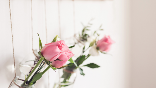 8 Quick and Easy Steps to Make Folded Rose Flowers with Ribbons BBCrafts.com