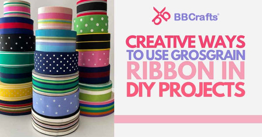 4 Gorgeous Things to Make with Grosgrain Ribbons BBCrafts.com