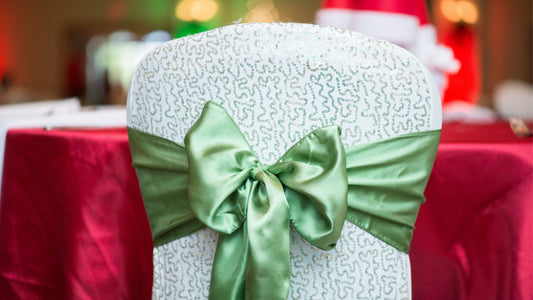 How to Make a Beautiful Chair Sashes Rosette with Ribbons? BBCrafts.com