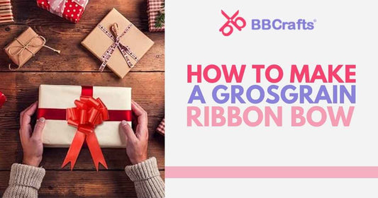 How to Make a Grosgrain Ribbon Bow