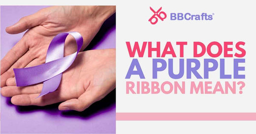 What Does a Purple Ribbon Mean