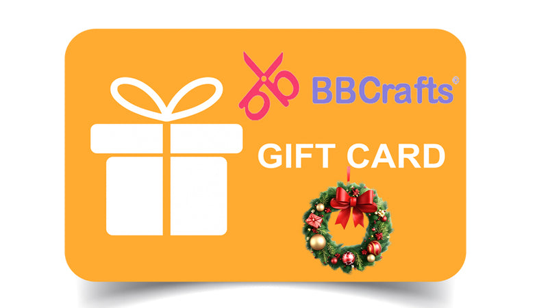 BBCrafts Gift Card: Elevate Your Gifting with Creativity and Choice