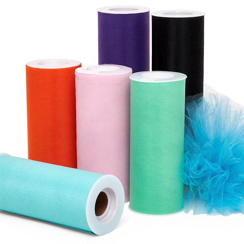 Different colors of Tulle Fabric
