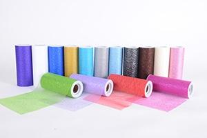 6 inch Confetti Organza Roll BBCrafts.com