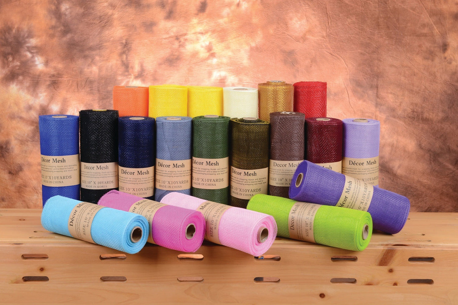 Deco Mesh Solid BBCrafts.com