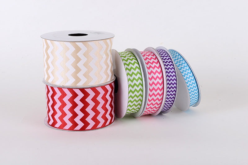 Grosgrain Ribbon Chevron Design BBCrafts.com