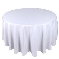 Polyester Round Tablecloths BBCrafts.com