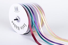 Satin Ribbon Lurex Edge BBCrafts.com