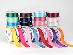 Single Face Satin Ribbons by 50 &100 Yards Wholesale | BBCrafts ...