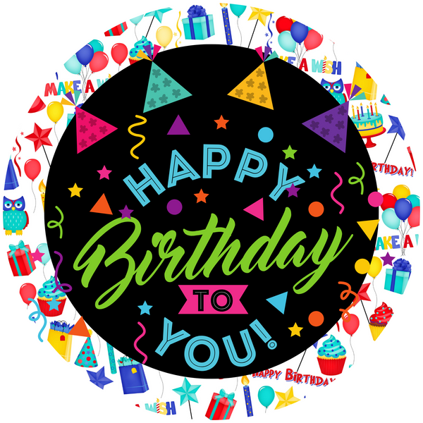 Happy Birthday to You Metal Sign - Made In USA