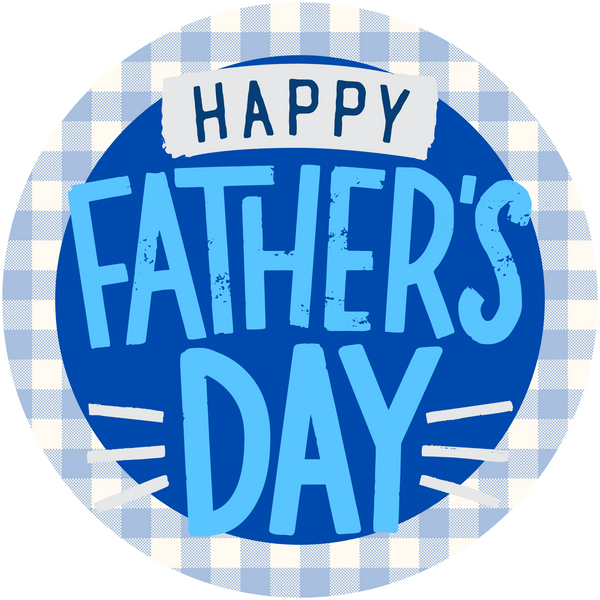 Happy Fathers Day Metal Sign - Made In USA